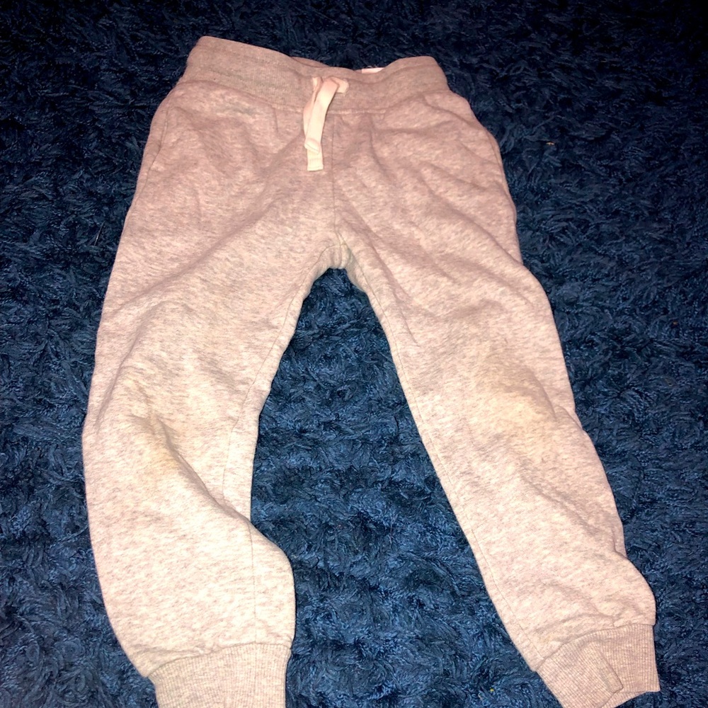 Grey sweatpants